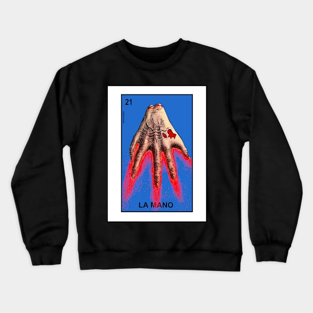 La Mano 2 Crewneck Sweatshirt by DougSQ